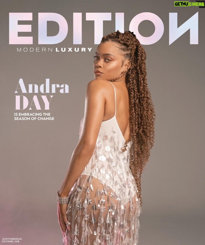 Andra Day Instagram - @andradaymusic is unveiling her journey through romance, self-love and spirituality on her new album, ‘Cassandra (Cherith)”. I’m more interested in not just being an entertainer but being an artist and fully fleshing out all of the manifestations of that,” Day explains. Link in bio to read the full cover story where she discusses more about devotion and her upcoming film/TV projects for 2024 🎙️ Photography: @masklab Styling: @therealwourivice Hair: @hisvintagetouch Makeup: @porschefabulous Graphic designer: @mollygene Interviewer: @biancaenrogue, EDITION editor-in-chief #ANDRADAY #MODERNLUXURY #EDITIONML