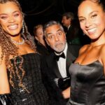 Andra Day Instagram – Thank you! Many blessings to George & Amal, @clooneyfoundationforjustice  #TheAlbies & the honorees Dr. Mukwege, Niloofsr Hamedi, Elahe Mohammadi, Truth Hounds, Thai Lawyers for Human Rights and Syrian Center for Media & Freedom of Expression for your sacrifice and dedication to create a world where human rights are defined and protected 💚🙏🏽 

“Whenever you conceptualize social justice struggles, you will always defeat your own purposes if you cannot imagine the people around whom you are struggling as equal partners.” – Angela Davis