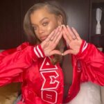 Andra Day Instagram - ohhhh to be a Delta girl 🔺🔺🔺 happy founders day to all my beautiful sorors of Delta Sigma Theta Sorority Incorporated! Honored to be part of this legacy of sisterhood, scholarship, service & social action 🔺🐘❤️ #DST1913 #DST109#Livingourlegacy