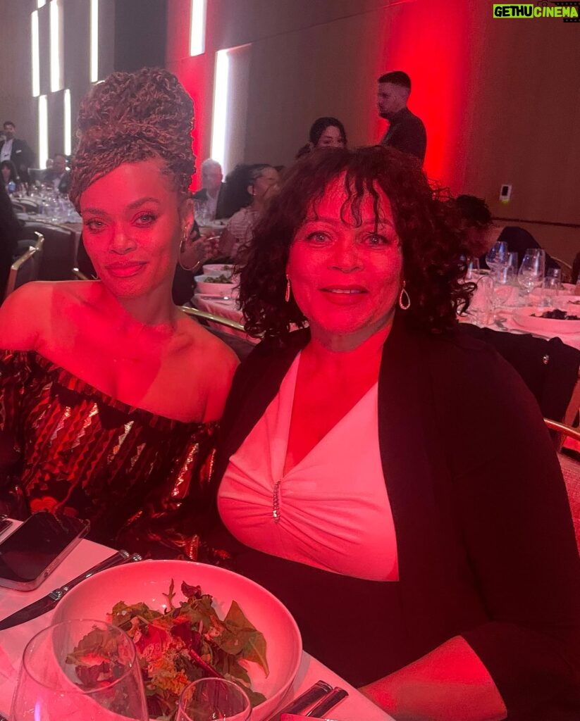 Andra Day Instagram - Mommy u are my heart forever… there aren’t enough words. My biggest blessing. That’s her beautiful voice reading scripture on Thank You God. She’s incredibly shy so it meant so much 🥰 Thank you and Joyous Mothers Day to all the mothers, mother figures, motha’s, nurturers, leaders 💕🙏🏽 we love you. Prayers and love to everyone whose mothers are at rest and with us in spirit. 🙏🏽💜