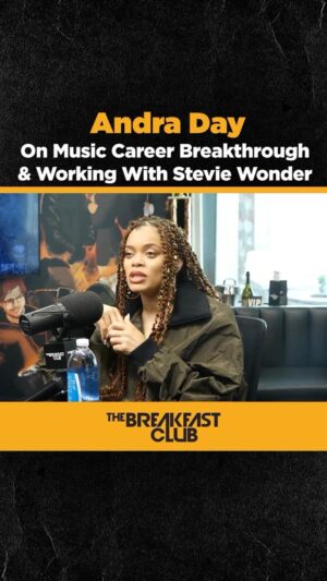 Andra Day Instagram - 🎵 Finding my voice, one note at a time. 🌟 Andra Day’s path to success in the music industry was like a soulful melody—full of highs, lows, and unexpected harmonies. From catching Stevie Wonder’s attention to creating musical magic together!  

Check out #AndraDay’s new album ‘Cassandra (Cherith)’out now!