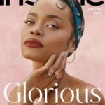 Andra Day Instagram - ‘Here’s to life’ thank u @instylemagazine n this amazin team for makin a childhood dream come tru.. cover n spread shot by @chriseanrose 🥰 God great 🙏🏽 eic @laurabrown99 byline @rebeljunemarie styling @juliavonboehm hair @hisvintagetouch makeup @porschefabulous manicure @jolene.b.nails set design @danieljhorowitz creative director @rinajstone #Blessed #latepost #hellalatepost