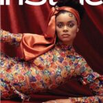 Andra Day Instagram - ‘Here’s to life’ thank u @instylemagazine n this amazin team for makin a childhood dream come tru.. cover n spread shot by @chriseanrose 🥰 God great 🙏🏽 eic @laurabrown99 byline @rebeljunemarie styling @juliavonboehm hair @hisvintagetouch makeup @porschefabulous manicure @jolene.b.nails set design @danieljhorowitz creative director @rinajstone #Blessed #latepost #hellalatepost