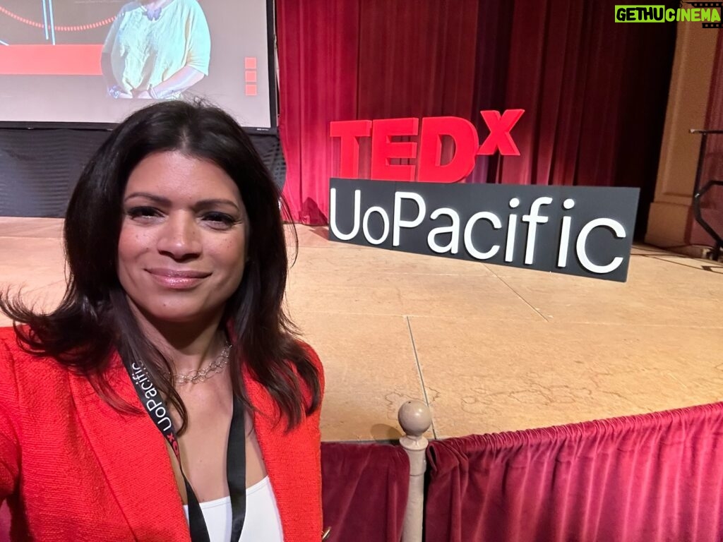 Andrea Navedo Instagram - Just dropping in to let someone know to trust the process. The process was not pretty, filled with ups and downs, moments of fear and doubting myself. But it was pushing past those hurdles that has led to accomplishing the goals I set out to do. Thank you! @tedxuopacific #tedtalks #tedx #speaker #andreanavedo #ourothernessisourstrength #author #latinaauthors #actress #motivation #inspiration #womeninfilm