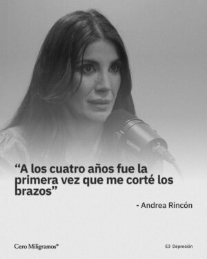 Andrea Rincón Instagram - @andrearincon_top se abre sobre su lucha desde los cuatro años. 

Escuchá el capítulo completo de Cero Miligramos en Spotify.