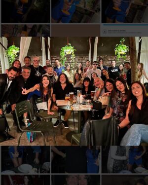 Andrea Rincón Instagram - Feliz cumple para miiii!!!! Gracias amiga hermana una vez más por este cumpleaños hermoso con tanto amor!! @celesterothok  Gracias @casa.povera por la excelente atención. A @herederogin. A @radaeventos y @fedepereyra08 por musicalizar una noche soñada. A @goutglutenfree por la torta de todos los años. A mi familia y amigos por estar siempre ahí firme como rulo de estatua en las buenas y en las malas. Gracias Dios por hacerme la mujer más afortunada y bendecida de este planeta y cuidarme tanto, tanto , tanto… 
Gracias @movilpressfotos por los fotones!!!
 Gracias @cynthiamartos por vestirme 
Gracias @sochiherrera por Make Up y pelo 
Gracias @ferrarocalzados por las botas 
Gracias @citynailsba 
Gracias @laskatz por las cascada de collares y los aros
Gracias @caromarafioti por estar siempre para dejarme hermosa e irreconocible… GRACIAS TOTALES!!!