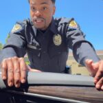 Andrew Bachelor Instagram - When the cop is cool af 👮🏾‍♂️😎 w/ @broadythejoker