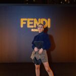 Andria Tayeh Instagram - Celebrating @fendi ✨ Styled by @cedrichaddad MU&hair: @laloge_uae