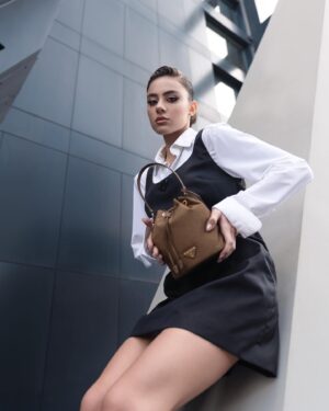 Andria Tayeh Instagram - The new @prada Re-Nylon: Practical material meets stylish design. #pradarenylon