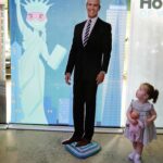 Andy Cohen Instagram - Lucy doesn’t know WHAT to make of Cardboard Dada! (and neither do I, frankly..)