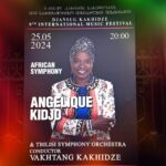 Angélique Kidjo Instagram - 🎻African Symphony Tonight in Tbilisi, Georgia! My tribute to Africa greatest songs with @kakhidzemusiccentre !!!🎻 Paying tribute to #miriammakeba, #salifkeita @youssoundour1959 @evoracesaria @felakutiofficial @hughmasekela @burnaboygram @heisrema @yemialade @masterkgsa @nomcebo_zikode #manudibango @thierryvatonofficiel