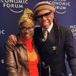 Angélique Kidjo Instagram – 🌍Great Art and Culture memories from last week at the @worldeconomicforum with some of my heroes 🎸 @nilerodgers 🎭@michelleyeoh_official @judekellystudio @krista.kim @algore @refikanadol @kerearchitecture 
Special thanks to @jfwef