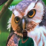Angélique Kidjo Instagram – 🦉Who is watching me? Living in the magical world of @refikanadol at the @worldeconomicforum 🦉 #mothernature