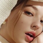 Angelina Danilova Instagram - it was a snowy day, full of joy and fun shooting. an interview for @womanchosun thank you for trusting me.
