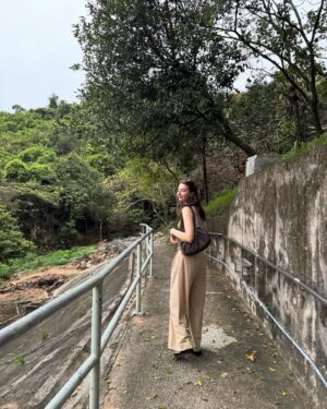 Angelina Danilova Instagram - Hong Kong secret beach location revealed.
From the beach to the rainy morning egg sando in the old town and back to Seoul.🥚
