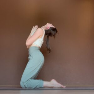Angelina Danilova Instagram - She said: healthy mind = healthy body. 
If you know me, you know yoga has been my joy, love and a teacher for something around 7 years.
First I discovered a path, then I began a journey. An uneasy road towards the unconditional love of a given body, open heart, powerful vulnerability and the divine. A way to harmony and balance. ☯️ 
Everyday I wake up and I am grateful.
Grateful to be able to breathe, move and experience all the things that life brings.