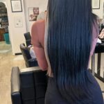 Angelina Pivarnick Instagram - Bestie came to visit bf her next family vacation. Check out this new 26” custom extension set I installed for her .. seriously loving it ❤️ took out all her old hair, installed her new set, I used @redkenshadeseq in color 01B n 2M to gloss n shine and @hottoolspro 2” barrel to create effortless big body waves .. what do you think ?! Comment/question below 💋 #danadhairstudio @angelinamtv #hairextensions #hairgoals #hairextensionspecialist #reels #reelsinstagram #hair #haircolor #hairideas #hairinspo #longhair #hairstyles #mtv #jerseyshore #redken #redkinshadeseq