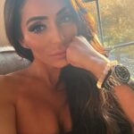 Angelina Pivarnick Instagram - As long as God has me I am going to be okay. Seeing the sun shine on my hair and face while I looked out the window I asked God for a sign and he did :). #godisgood #godhasmyback
