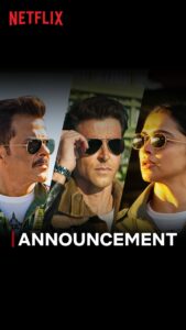 Anil Kapoor Instagram - Ladies and Gentlemen, FIGHTER is all set for landing!! ✈️🔥 🤩 Fighter is releasing tonight at 12am on Netflix! #FighterOnNetflix @hrithikroshan @deepikapadukone @anilskapoor @S1danand #KevinVaz @ajit_andhare @mamtaanand10_10 @ramonchibb @ankupande @vishaldadlani @shekharravjiani @rishabhsawhneyyyy @iamksgofficial @akshay0beroi @viacom18studios @marflix_pictures @tseries.official