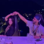 Anita Hassanandani Instagram - Dinning literally in the sky! What an experience 😍 @rohitreddygoa was actually scared and you can see it on his face 😂 Pre-birthday celebrations with @dellaadventureandresorts @jimmy_mistry #dellaskygarden