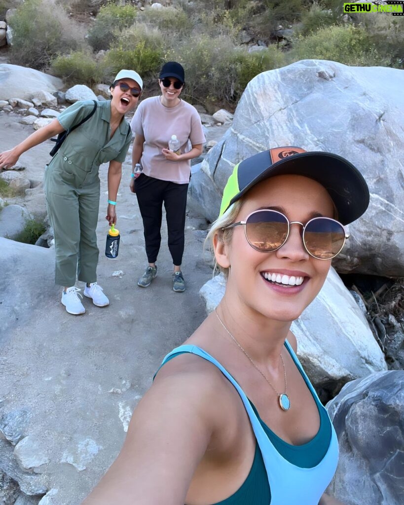 Anna Camp Instagram - Lady Love in Palm Springs was 🔥🌈❤️‍🔥 n 💗 w @triestekdunn @bridgetregan @samkimdan 🌵