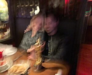 Anna Camp Instagram - 4 years ago on a leap year day in the City of Angels I fell for you and we FINALLY get our first (technically 4th but who’s counting 😉) anniversary!! So happy we got pics of our first date and I wish I could remember whose Oscar that was, but I’m thankful they let us borrow it for our photos. However, I do remember the way you walked in and sat down in the booth across from me, and I do remember how I felt knowing I had finally found the love of my life and I do remember knowing my life was now actually starting in the way I had always dreamed. Thankyou for loving me. I’ll love you till the end of time. Happy Anniversary @silkybeats !!!