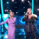 Anna Semenovich Instagram - Обожаю ❤️ @tvshowduets @tvrussia Всегда очень волнуюсь и жду когда поднимут стену 🥰 А еще я очень люблю @buslya и эту песню 🥳 Мне кажется мы отлично спели , кто нас смотрел ?👇🏼 Сразу меня отгадали ?😜 #аниныистории #дуэты