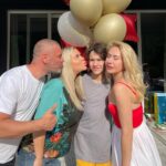 Anna Semenovich Instagram - Мой дорогой Ванечка , С Днем Рождения тебя ❤️ Любимая моя @grebenkina_official будь счастлива , спасибо , что выбрала меня крестной мамой нашего умного и юморного парня ❤️ Сегодня будем гулять мощно, и если я завтра опоздаю на самолет 🤣🤣🤣 то ничего страшного 😅😜🤣 #крёстная #аниныистории
