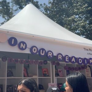 Anna Todd Instagram - My second year at  @latimesfob was so much fun! being around so many book lovers makes my heart soar 📚💜 

if you could meet any of your fave authors, who would it be? 

how was your weekend? are you currently reading anything? how are you feeling? tell me all the things ✨📚