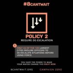Annabelle Wallis Instagram - Today @campaignzero has launched #8cantwait a list of 8 policies that can help reduce police violence. These policies are easy to implement and understand. Most importantly they will help save lives. Please support #8cantwait and inform yourselves, so you can help implement a much needed change, in this country, and all over the world. @campaignzero Link to website in bio. All my love ❤️