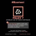 Annabelle Wallis Instagram - Today @campaignzero has launched #8cantwait a list of 8 policies that can help reduce police violence. These policies are easy to implement and understand. Most importantly they will help save lives. Please support #8cantwait and inform yourselves, so you can help implement a much needed change, in this country, and all over the world. @campaignzero Link to website in bio. All my love ❤️