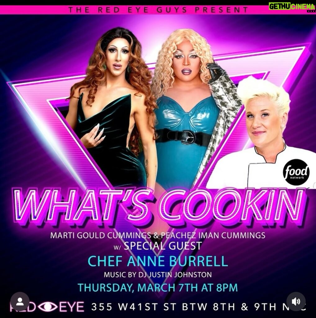 Anne Burrell Instagram - It’s a #worstcooks “Ladies Night” reunion!!! @martigcummings @peachez.nyc and me? What could possibly go wrong?!?🤣🤣🤣🤣 #ilovewhatido #luckygirl