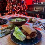 Anne Burrell Instagram – We finished all the leftover turkey…moving on the the leftover meatballs!!! Big FAT meatball sangwiches and Caesar salad for dins!!! #yummy #theclaxtons #leftovers #luckygirl #ilovewhatido