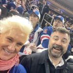 Anne Burrell Instagram – A great day for MY @nyrangers and a big fat “W”!!! I like to think I was the good luck charm!! #theclaxtons #lgr #ilovewhatido #luckygirl @nyrangers @thegarden @stuartclaxton