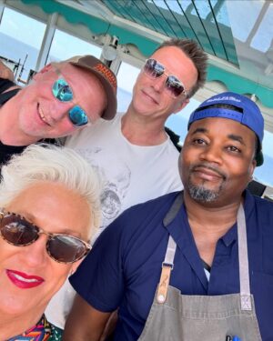 Anne Burrell Instagram - Home and recovered after an AMAZING trip with #chefsmakingwaves !!! It was a SUUUUUUUPER fun time with a tremendous group of chefs and friends!!! And a lovely time meeting the “cruisers”!!! #luckygirl #ilovewhatido