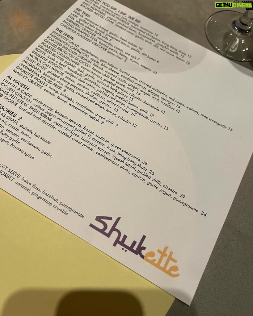 Anne Burrell Instagram - A LOT of deliciousness was happening last night @shukettenyc !!! Thank you @ayesha_rare !!! We are STILL full!! #theclaxtons #luckygirl #ilovewhatido