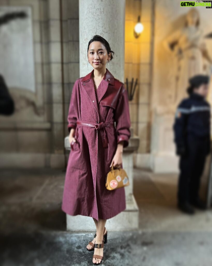 Anne Watanabe Instagram - Paris Fashion Week @hermes #Hermès