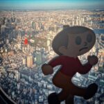 Anne Watanabe Instagram - TOBITA with Tokyo tower🗼 #とびた君と一緒