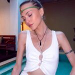 Anne Winters Instagram - In love with the culture of Bali- The spiritual nature of this city and their rituals is so powerful. Good energy all around. Grateful. Blessed. 🌺🌱📿🌾🙏🏼