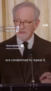 Annie Lennox Instagram - Dear Friends, I’m sharing a statement from the renowned film director.. Steven Spielberg, regarding the current situation, as I completely concur with what he says in this clip. As each day passes without ceasefire… without access to any kind of safety, nutrition, ‘normal’ life of ANY kind for everyone trapped in Gaza.. I have to TRULY wonder how on EARTH this brutal,continuous carnage is allowed and facilitated. It feels like a political endorsement of psychosis. Serial killers at the helm. Please share Steven Spielberg’s statement! #ceasefire #stopthecarnage #peace