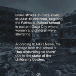 Annie Lennox Instagram – Dear Friends, 
15 school children = “collateral damage.” ????? 

 🥵🥵🥵🥵🥵
 🥵🥵🥵🥵🥵
 🥵🥵🥵🥵🥵 

13,800 children have been killed, with tens of thousands of children wounded or orphaned. 
The children of Gaza are being gradually ERASED in plain sight every single day!! 
A REALITY…for ALL Palestinians who have been going through HELL.
I am NO mouthpiece for Hamas. Neither am I anti-Semitic…the horrible slur used to quieten people who speak up for human rights in Palestine.
I ABSOLUTELY want to see the hostages returned – which is evidently not such a priority for the Netanyahu government! 
I am pro-humanity, and for  permanent ceasefire.
The entire world is led and governed by incompetent leaders, with investments in the military system that rule this planet.
They really don’t care about HUMAN rights or saving a planet in terrible crisis. 
ALL invested in a global industry of violence, death, money, power and greed… no matter WHAT! 
I cannot tell you how despairing this makes me feel..But I am deeply invested in truth – human rights and resilience.

#ceasefirenow🇵🇸 #stopthegenocide @humantiproject