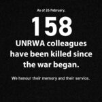 Annie Lennox Instagram – Dear Friends,
These are the sobering facts from UNRWA…
After months of bombing, shooting, killing, wounding, extreme trauma, displacement and total destruction of the entire infrastructures…Starvation is taking place across the region.. most especially in the North.
When is this brutality going to stop?? 
It MUST STOP!!!!! 
#ceasefire #aidforgaza