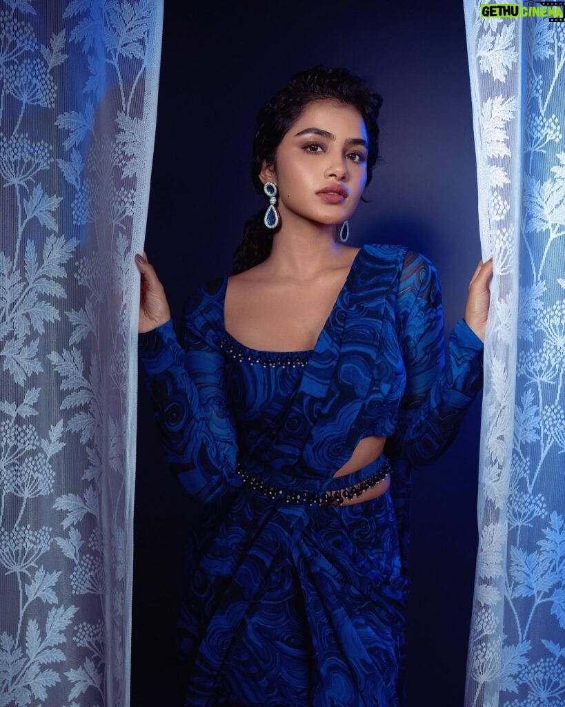 Anupama Parameswaran Instagram - An ocean is everything I want to be. 🌊 Outfit: @labelpsb x @brandwave_pr Jewellery : @anyas_2020 Styling: @sandhya_sabbavarapu Styling team: @sunandini_vijjagiri @prekshadhakad_ Makeup: @anupamaparameswaran96 Hair : @koli_sarika7313 Photography: @adrin_sequeira Managed by: @benchmarktalents