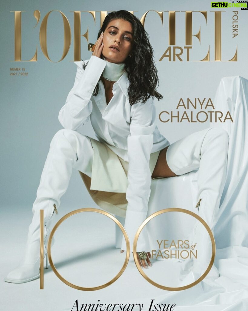 Anya Chalotra Instagram - @lofficielpoland thank you!