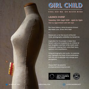 Anya Chalotra Instagram - GIRL CHILD. “sometimes we follow when we should lead, culture can either define us as a people or empower us, to challenge. As a father of two daughters I have never felt the desire or need to have a son, just an equal platform for our girls. By creating these images I hope to evoke positive change in our thinking” Sarvjit Sra 
Thank you Jijaji. @sra7 @girlchildproject