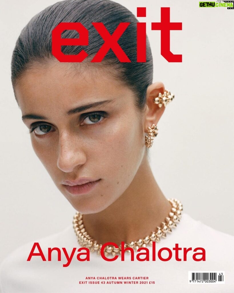 Anya Chalotra Instagram - 🤍 @exit_magazine @cartier