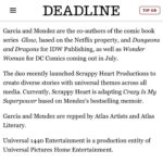 April Jeanette Mendez Instagram – I am unbelievably honored to work with Universal 1440, @ronyuan, and @aimeegarcia4realz on bringing this film to life! 

Thanks for the exclusive announcement @deadline! Link in bio to read more! #47roninsequel