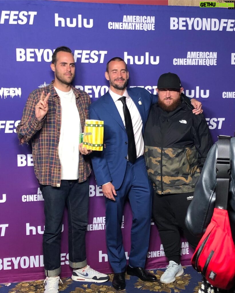 April Jeanette Mendez Instagram - Thanks to #BeyondFest for having us and playing the Mister’s movie #GirlontheThirdFloor! It was unreal. I was equal parts proud, terrified, and supremely grossed out. Also yes my handbag is a sandwich and I will not shut up about it because snacks are clearly very important to me.