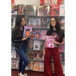 April Jeanette Mendez Instagram - Thank you to every awesome fan who came out to our first comic book signing today! @aimeegarcia4realz and I had a blast. Thanks for having us @gochallengersgo... and letting us accost your Batman. (Badass shirt by my friends @akumuink)