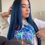 April Jeanette Mendez Instagram - just blue myself
